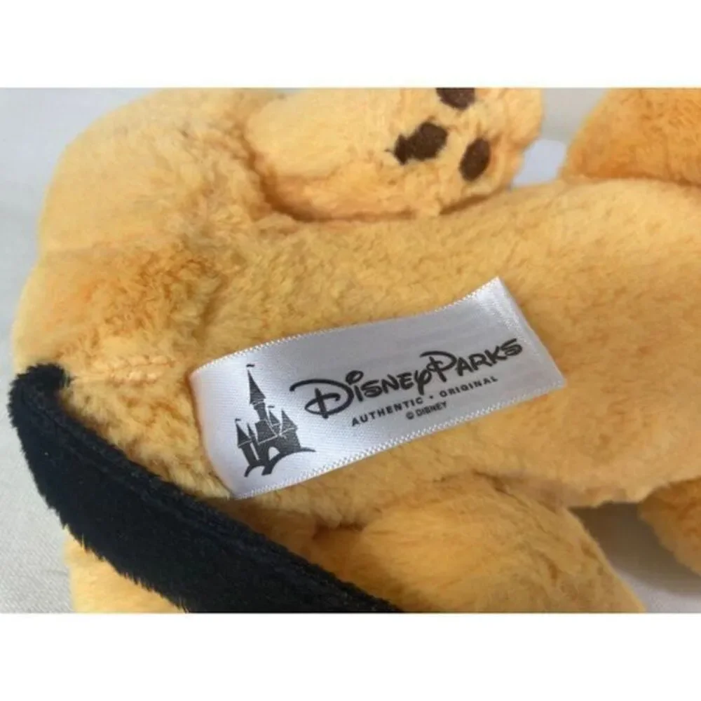 Disney Parks Pluto Plush Dog Laying Down Mickey Mouse Stuffed Animal Toy‎